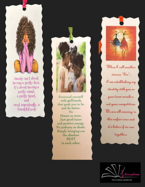 Bookmark Set: Beauty, Surround Girlfriends, Sis 2