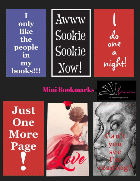 Set of Six Mini Marks: Quotations