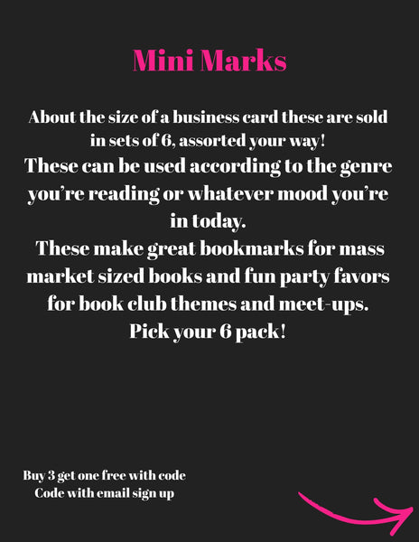Magnetic Bookmark Bundle: Scheming Woman, Body, Flowers on Bookstack