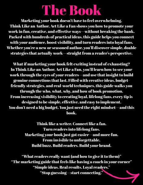 Think Like an Author, Act Like a Fan BOOK