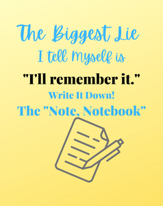 The Biggest Lie I Tell Myself Journal