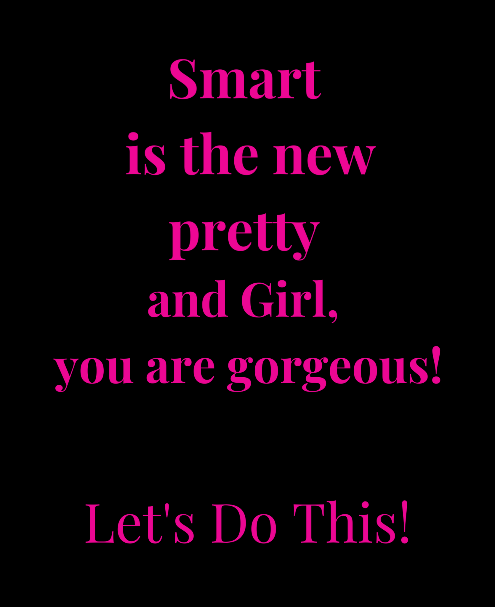 Smart is the new Pretty Journal