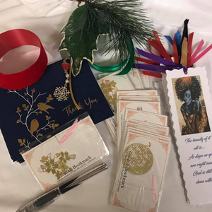 Card and Bookmark card set