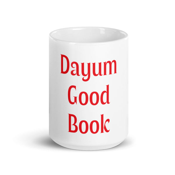 Dayum Good Book mug