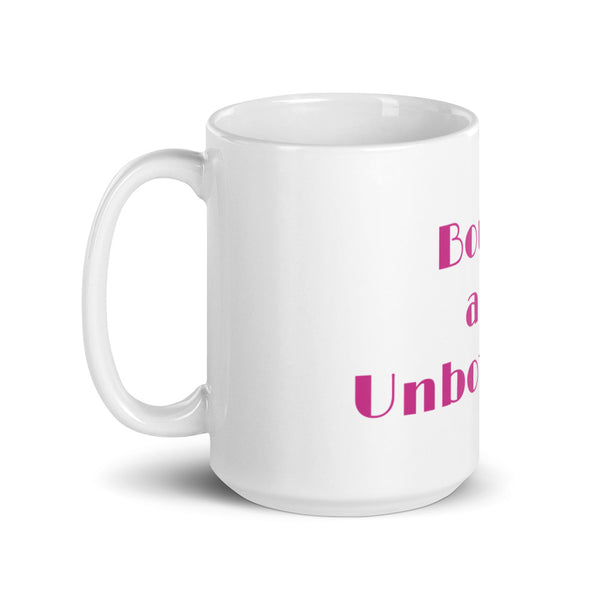 Bougie and Unbothered mug